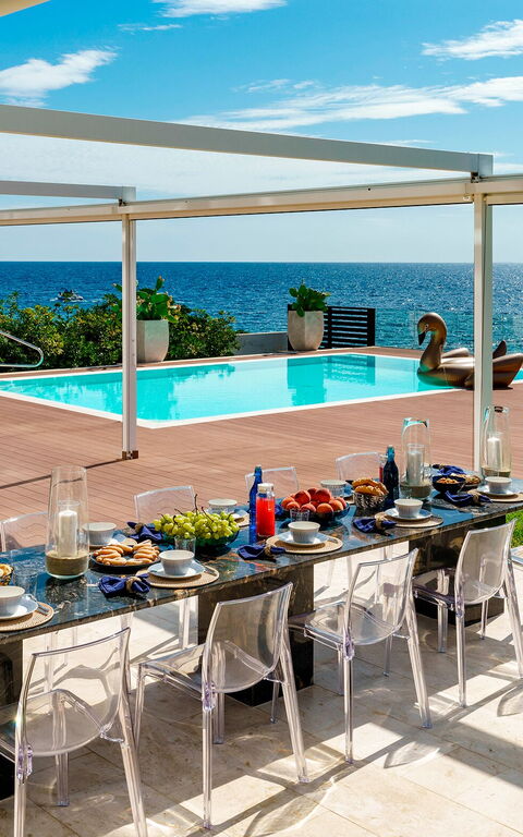 Villa Angelina: Balkong / terrass / uteplats