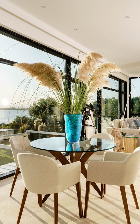 Villa Angelina: Lunchrum, Vardagsrum