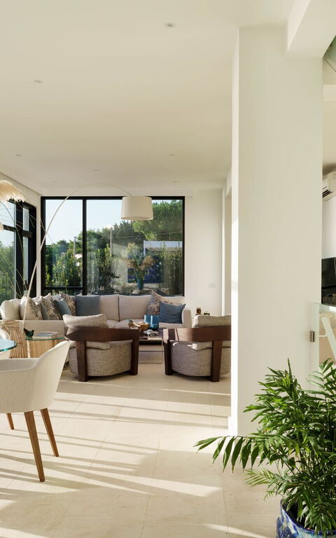 Villa Angelina: Lunchrum, Vardagsrum