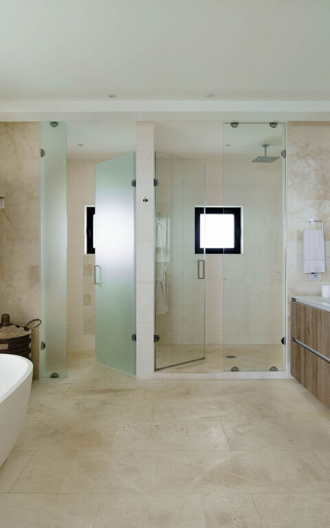 Villa Angelina: Badrum