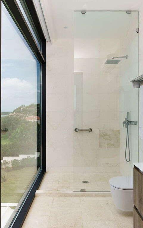 Villa Angelina: Badrum