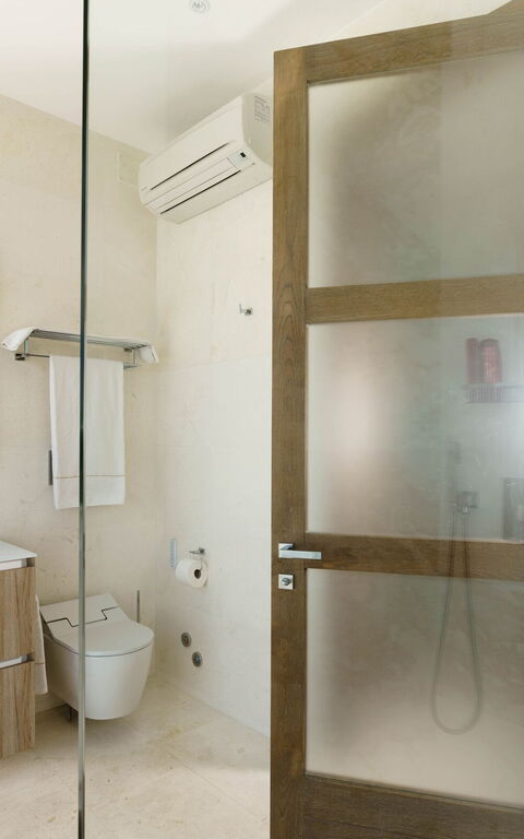 Villa Angelina: Badrum