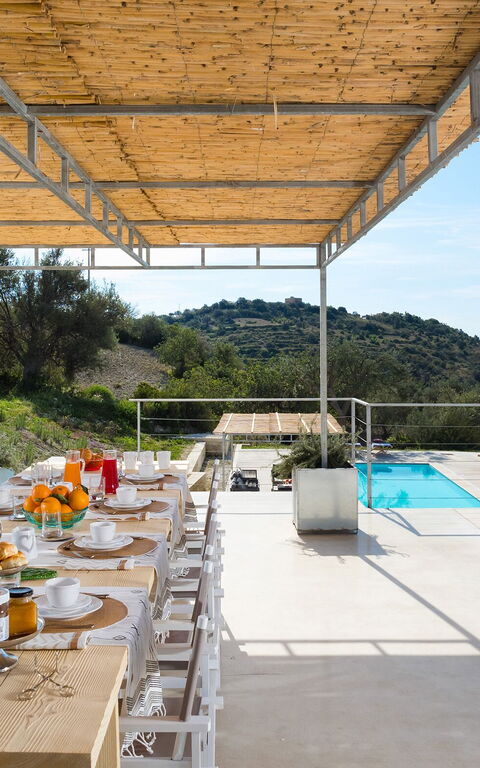 Villa Contra: Balkong / terrass / uteplats, Utomhus