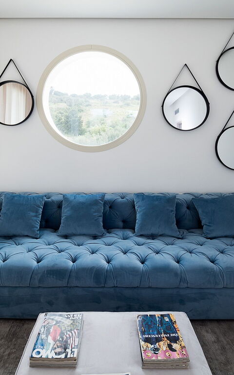 Villa Contra: Vardagsrum