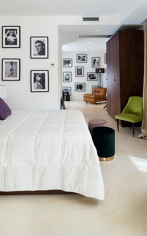 Villa Contra: sovrum