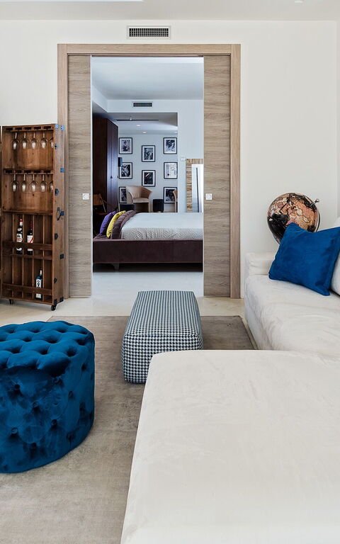 Villa Contra: Vardagsrum