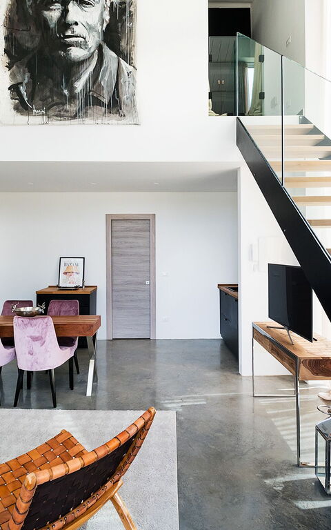 Villa Contra: Vardagsrum