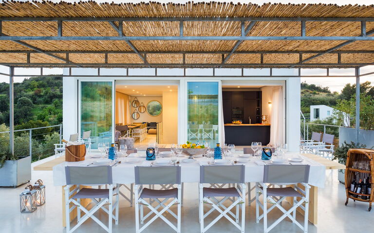 Villa Contra: Balkong / terrass / uteplats, Utomhus