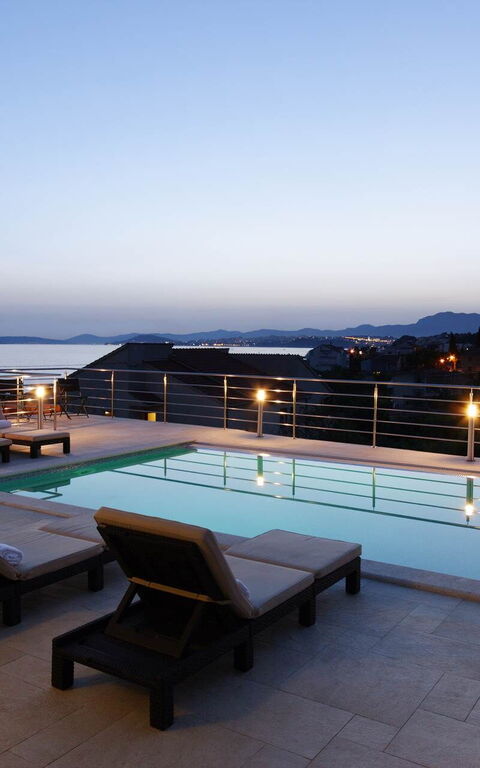 Villa Mermaid: Exteriör, slå samman, Utomhus