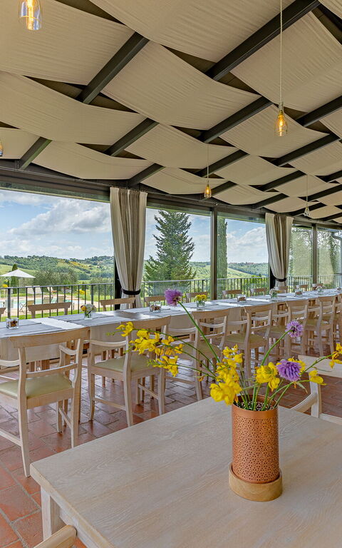 Villa Le Buche: Lunchrum