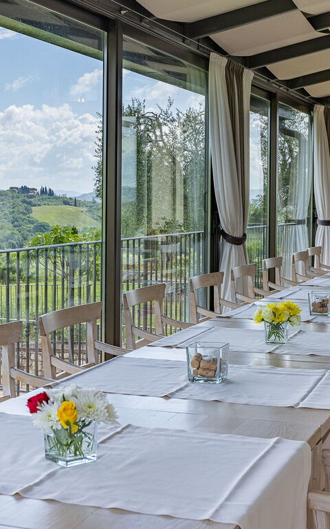 Villa Le Buche: Lunchrum