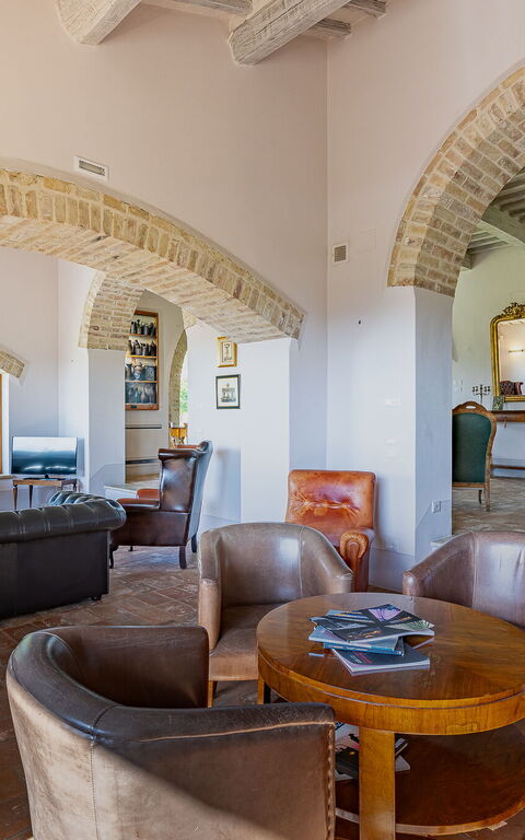 Villa Le Buche: Vardagsrum