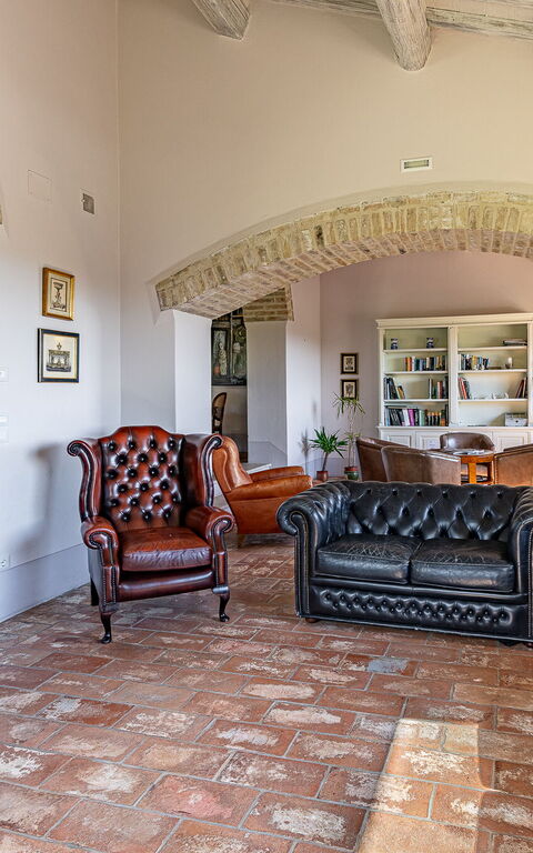 Villa Le Buche: Vardagsrum