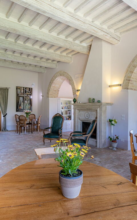 Villa Le Buche: Vardagsrum