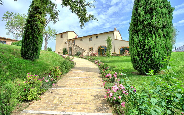 Villa Le Buche: Exteriör, Trädgård, Utomhus