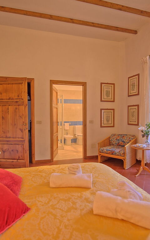 Villa Sorbaiano: sovrum