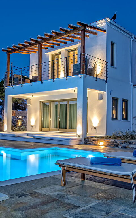 Villa Lyra: slå samman, Utomhus