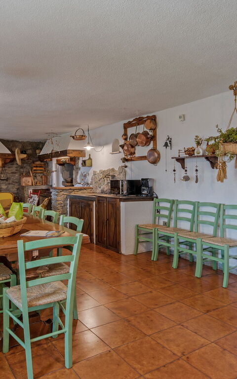 Casale Condottiero: Kök, Lunchrum