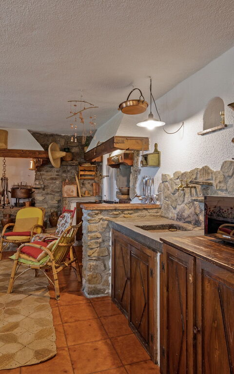 Casale Condottiero: Kök, Lunchrum