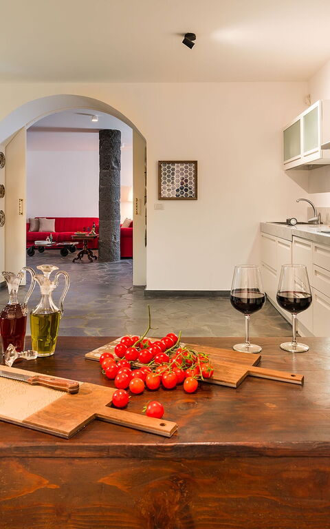 Etna Retreat: Kök