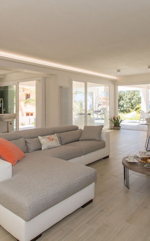 Villa Annalisa: Kök, Vardagsrum