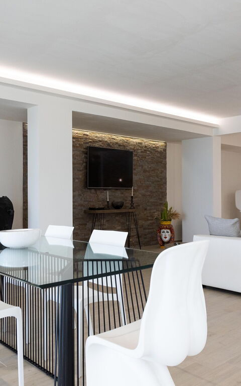 Villa Annalisa: Lunchrum, Vardagsrum