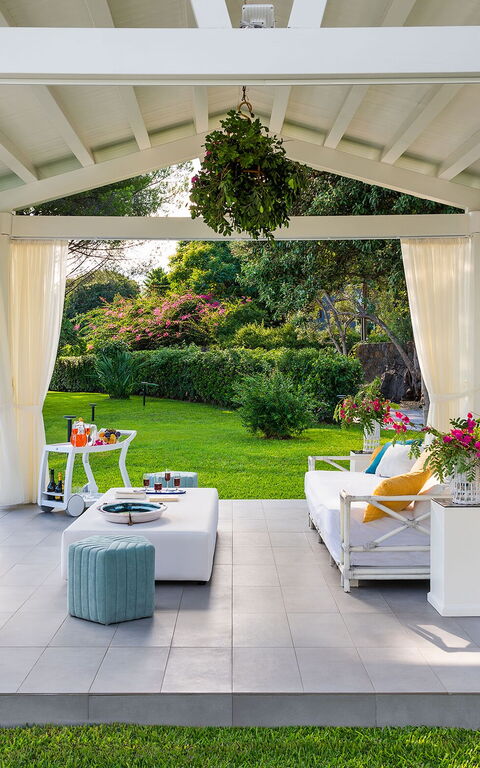 Villa Isabella: Balkong / terrass / uteplats, Trädgård