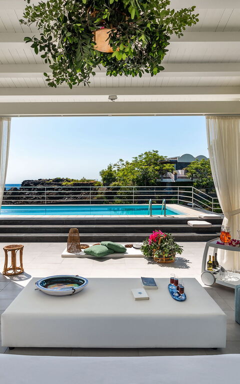 Villa Isabella: slå samman, Trädgård, Utomhus, Visningar