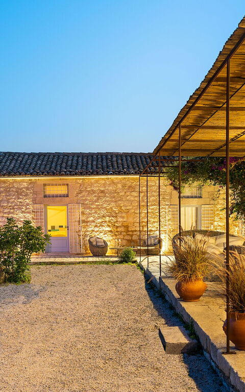 Villa Dimora Pura: Balkong / terrass / uteplats, Utomhus