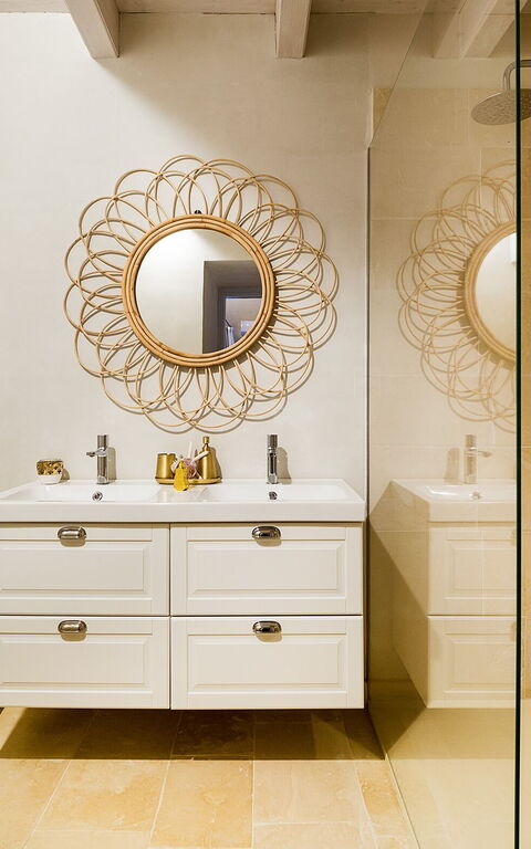 Villa Dimora Pura: Badrum