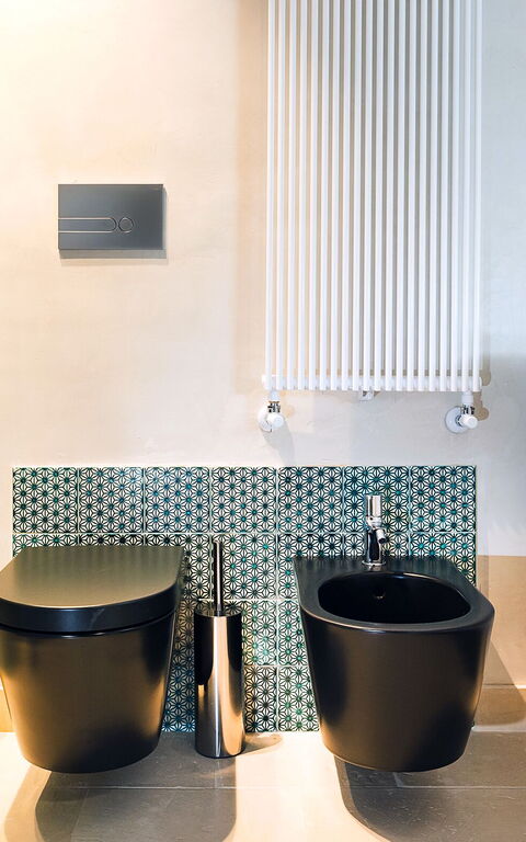 Villa Dimora Pura: Badrum