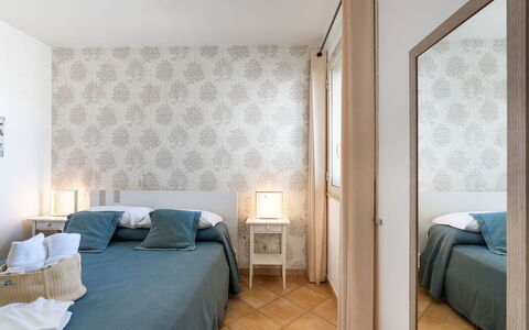 Semesterboende Calantha: sovrum