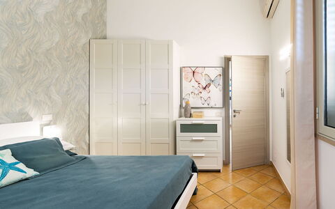 Semesterboende Kalika: sovrum