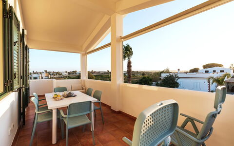 Semesterboende Fillide: Balkong / terrass / uteplats