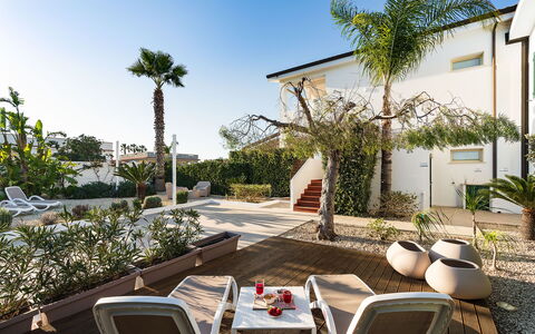 Semesterboende Fillide: Balkong / terrass / uteplats