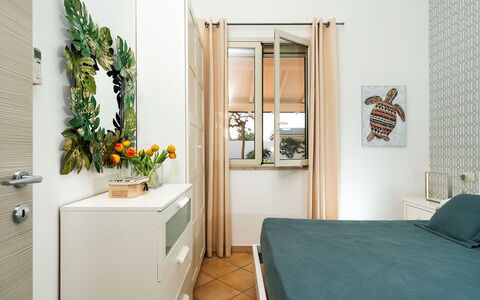 Semesterboende Kalika: sovrum