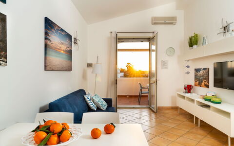 Semesterboende Fillide: Kök, Lunchrum, Vardagsrum