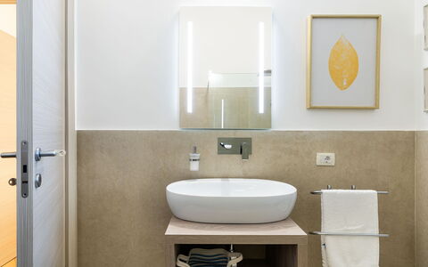 Semesterboende Fillide: Badrum