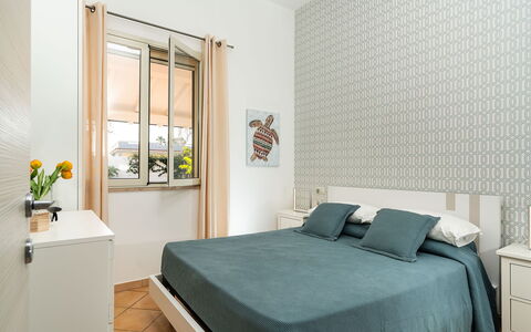 Semesterboende Kalika: sovrum