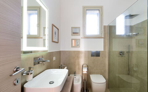 Semesterboende Kalika: Badrum