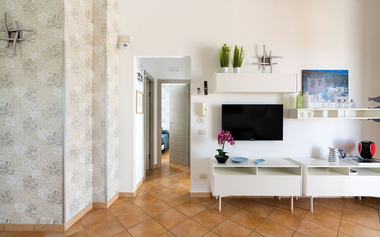 Semesterboende Calantha: Kök, Lunchrum, Vardagsrum