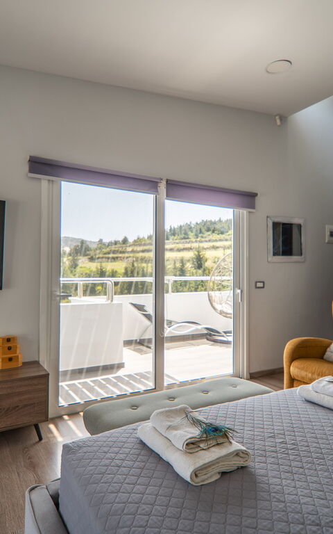 Villa Eftychia: sovrum