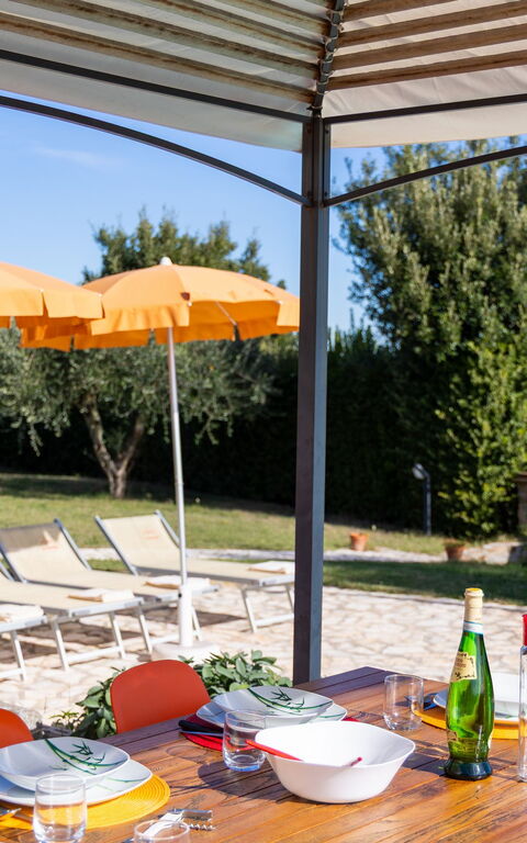 Villa Renina: Balkong / terrass / uteplats, slå samman, Trädgård, Utomhus