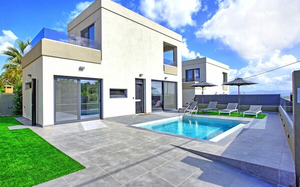 Villa Maripol: Exteriör, slå samman, Trädgård, Utomhus