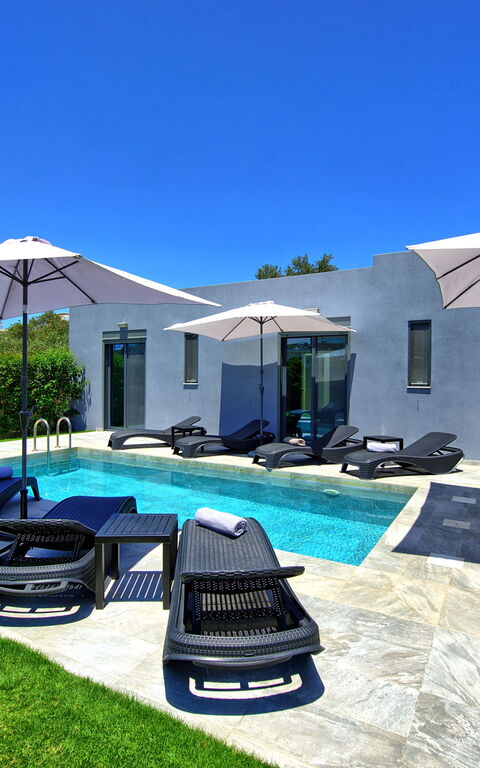 Villa Zaneti: Exteriör, slå samman, Sommar, Trädgård, Utomhus