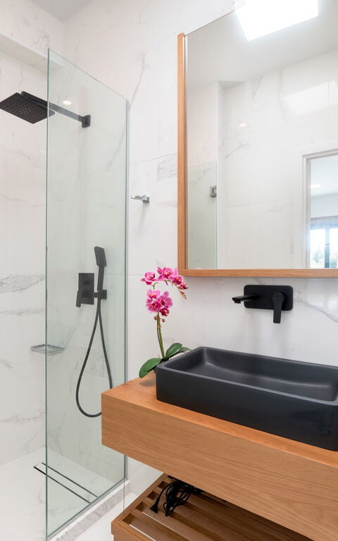 Villa Zaneti: Badrum