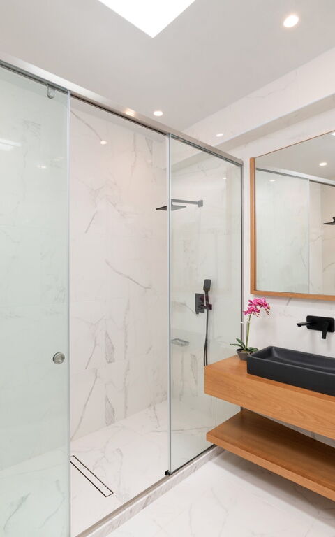 Villa Zaneti: Badrum