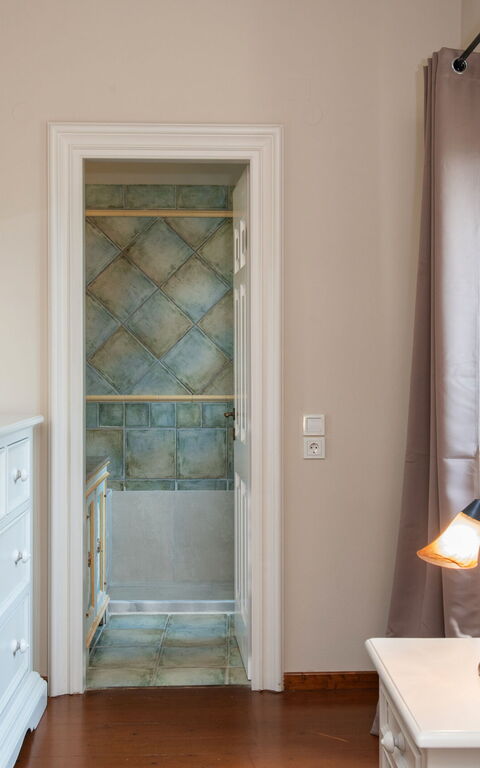 Villa Moyria: Badrum, sovrum