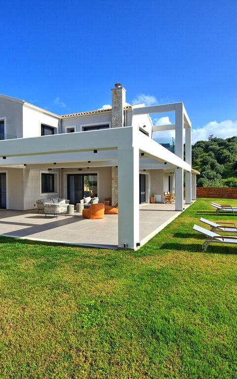 Villa Ebellina: slå samman, Trädgård, Utomhus