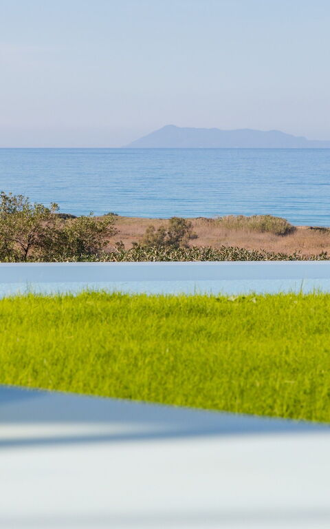 Villa Ebellina: slå samman, Trädgård, Visningar